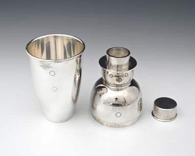 Lot 3 - A twentieth-century novelty plated cocktail...