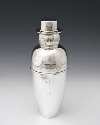 Lot 3 - A twentieth-century novelty plated cocktail...