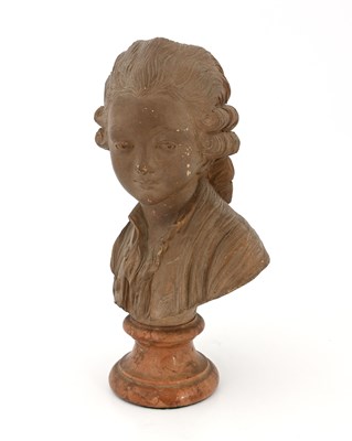 Lot 147 - After Jean Antoine Houdon (1741-1828), Mozart...