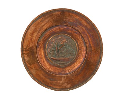 Lot 108 - Walter Edwards, an Arts and Crafts copper...