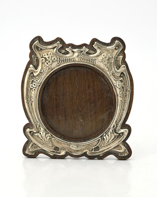 Lot 61 - An Arts and Crafts silver photo frame, Gourdel...