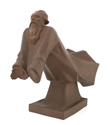 Lot 457 - Ernst Barlach for Meissen, Floating Godfather...