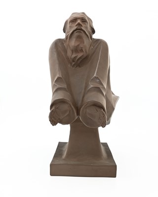 Lot 457 - Ernst Barlach for Meissen, Floating Godfather...