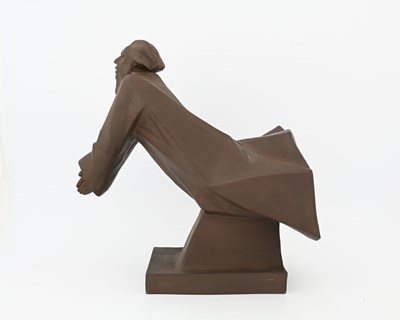 Lot 457 - Ernst Barlach for Meissen, Floating Godfather...