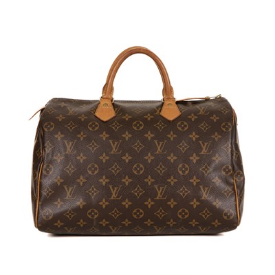 Lot 464 - Louis Vuitton, a monogram Speedy 35 handbag