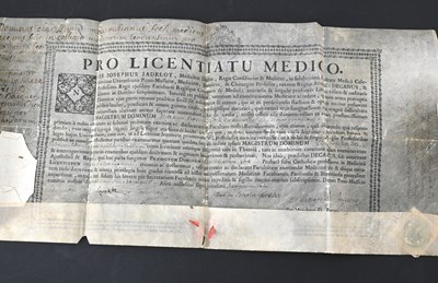 Lot 163 - A collection of Medieval illuminated vellum...