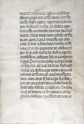 Lot 163 - A collection of Medieval illuminated vellum...