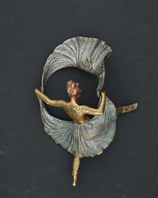 Lot 223 - An Austrian cold-painted bronze figure in the...