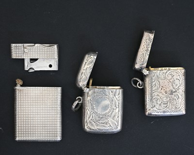 Lot 310 - Asprey. An Elizabeth II silver lighter, of...