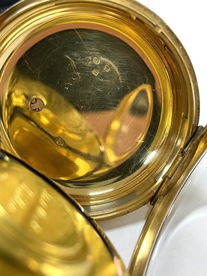 Lot 273 - John Grant, London, an 18ct gold open face pocket watch