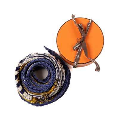 Lot 320 - Hermes, an Astrologie Dies Et Hore silk scarf