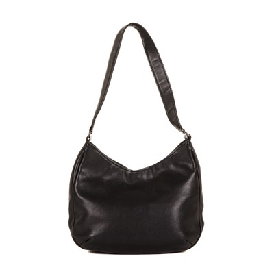 Lot 293 - Giorgio Armani, a black leather handbag