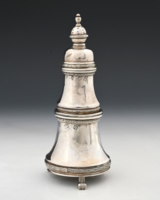 Lot 378 - An Elizabeth II silver bell salt, modelled in...