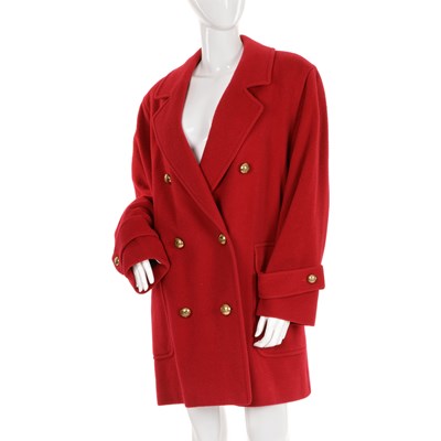 Lot 243 - Burberry, a ladies wool coat