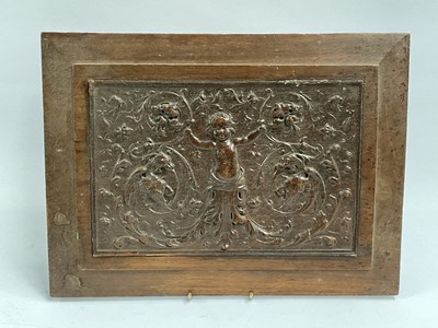 Lot 507 - Two 19th-century wood carved relief decorative...