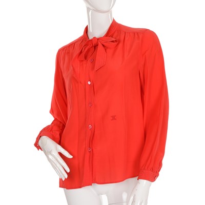 Lot 250 - Celine, a vintage blouse and summer dress