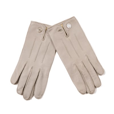 Lot 319 - Hermes, a pair of vintage leather gloves