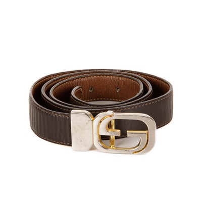 Lot 310 - Gucci, a vintage leather belt