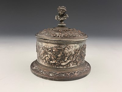 Lot 17 - Elkington. A Victorian Elkington plated box...