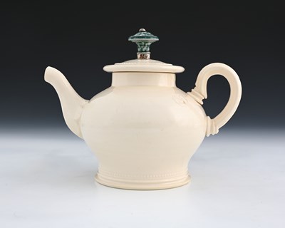 Lot 702 - Steve Harrison, a studio pottery teapot, 2001,...