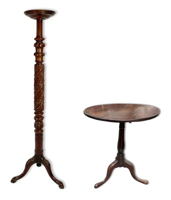 Lot 920 - A Victorian mahogany torchiere by W....