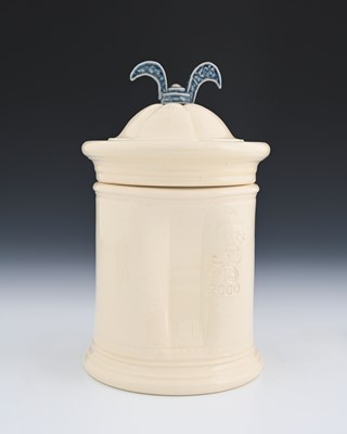 Lot 704 - Steve Harrison, a studio pottery jar and cover,...