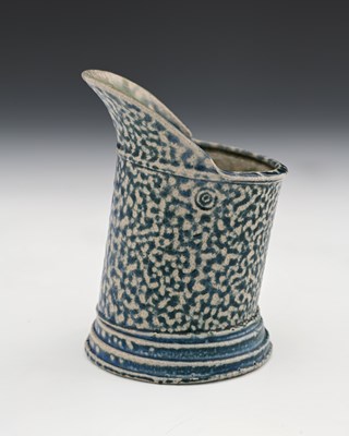 Lot 714 - Walter Keeler, a studio pottery salt glazed...