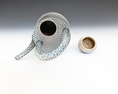 Lot 713 - Walter Keeler, a studio pottery salt glazed...