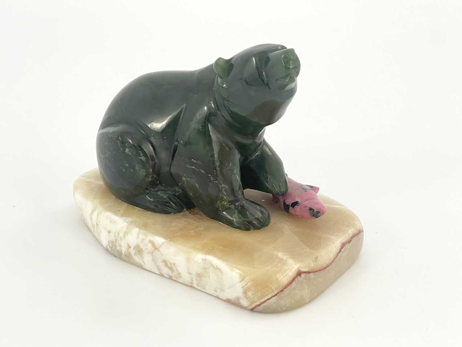 Lot 509 - Charles C. Min Hu, a Canadian carved jade...