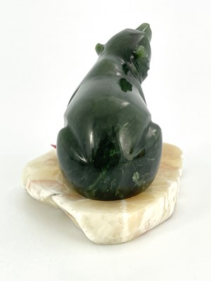 Lot 509 - Charles C. Min Hu, a Canadian carved jade...
