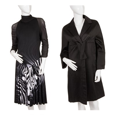 Lot 428 - A designer dress and coat