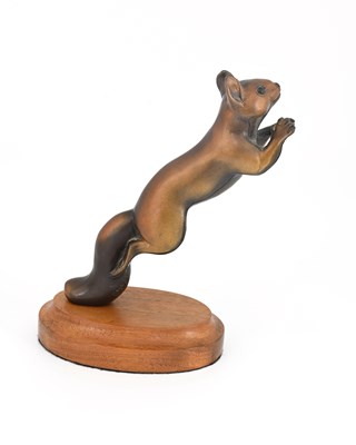 Lot 202 - Mary E. Regat (British, 1943), Squirrel,...