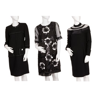 Lot 499 - Three vintage dresses