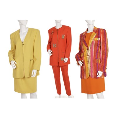 Lot 498 - Three designer outfits