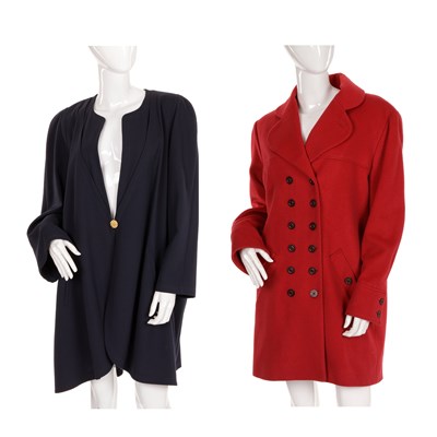 Lot 430 - Two vintage designer coats