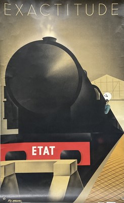 Lot 532 - An Art Deco Railway Poster, Fix Masseau...