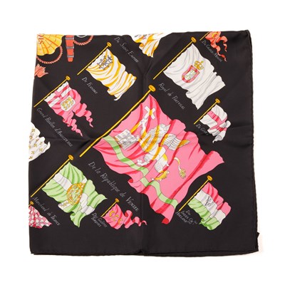 Lot 325 - Hermes, a Pavois silk scarf