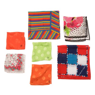 Lot 403 - Ungaro, a selection of handkerchiefs and pocket squares