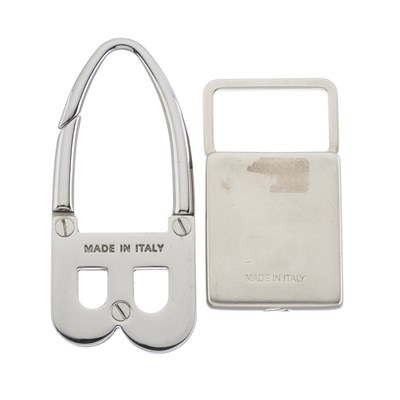 Lot 292 - Bally, two padlock keyrings