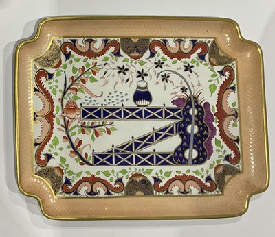 Lot 253 - A large 19th Century Copeland tray, Imari...