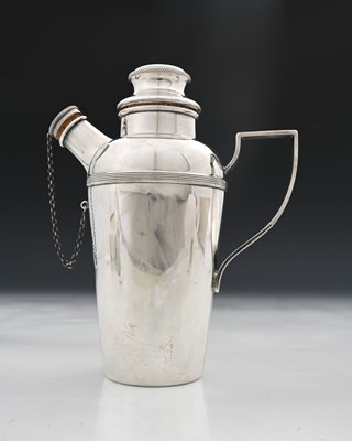 Lot 11 - A twentieth-century electroplated cocktail...