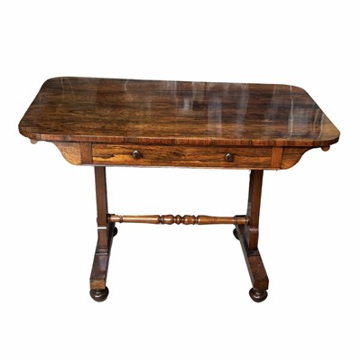 Lot 231 - A William IV rosewood sofa table, circa 1830,...