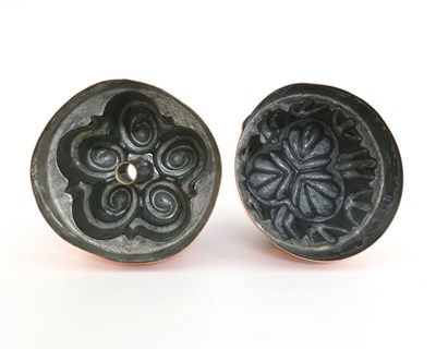 Lot 217 - Two Victorian Benham & Froud copper jelly...