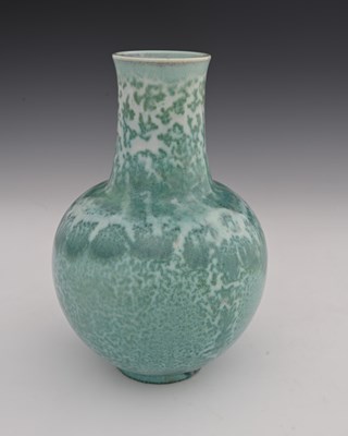 Lot 649 - Ruskin Pottery, a High Fired vase, 1906,...