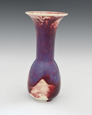 Lot 637 - Ruskin Pottery, a High Fired vase, 1925,...