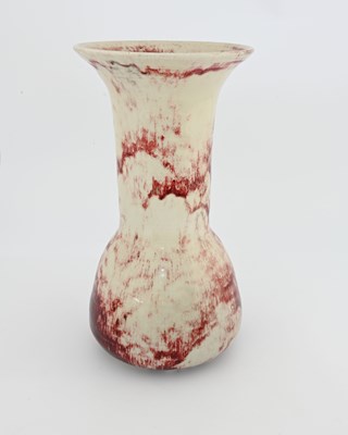 Lot 653 - Ruskin Pottery, a very large High Fired vase,...