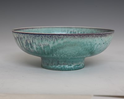 Lot 632 - Ruskin Pottery, a High Fired egg shell bowl,...