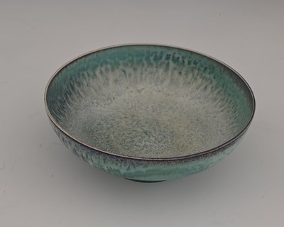 Lot 632 - Ruskin Pottery, a High Fired egg shell bowl,...