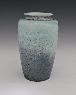 Lot 655 - Ruskin Pottery, a High Fired vase, circa 1920s,...