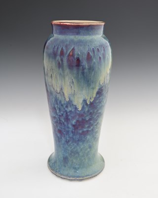 Lot 639 - Ruskin Pottery, a large High Fired vase, 1926,...